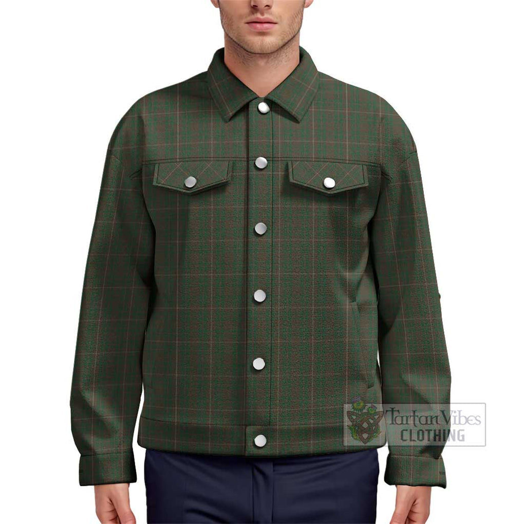 MacKinnon Hunting Tartan Unisex Lapel Cotton Jacket Unisex - Tartan Vibes Clothing