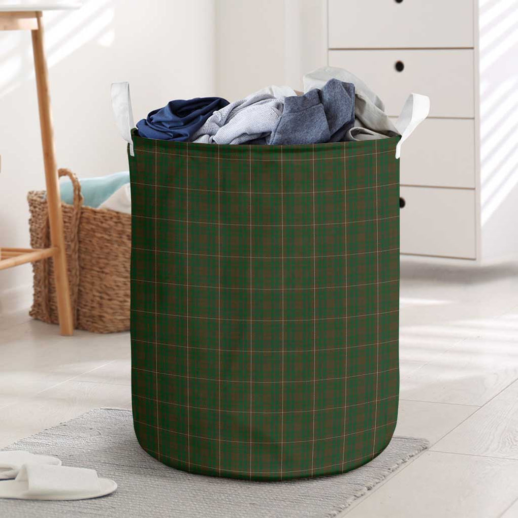 MacKinnon Hunting Tartan Laundry Basket One Size - Tartanvibesclothing Shop