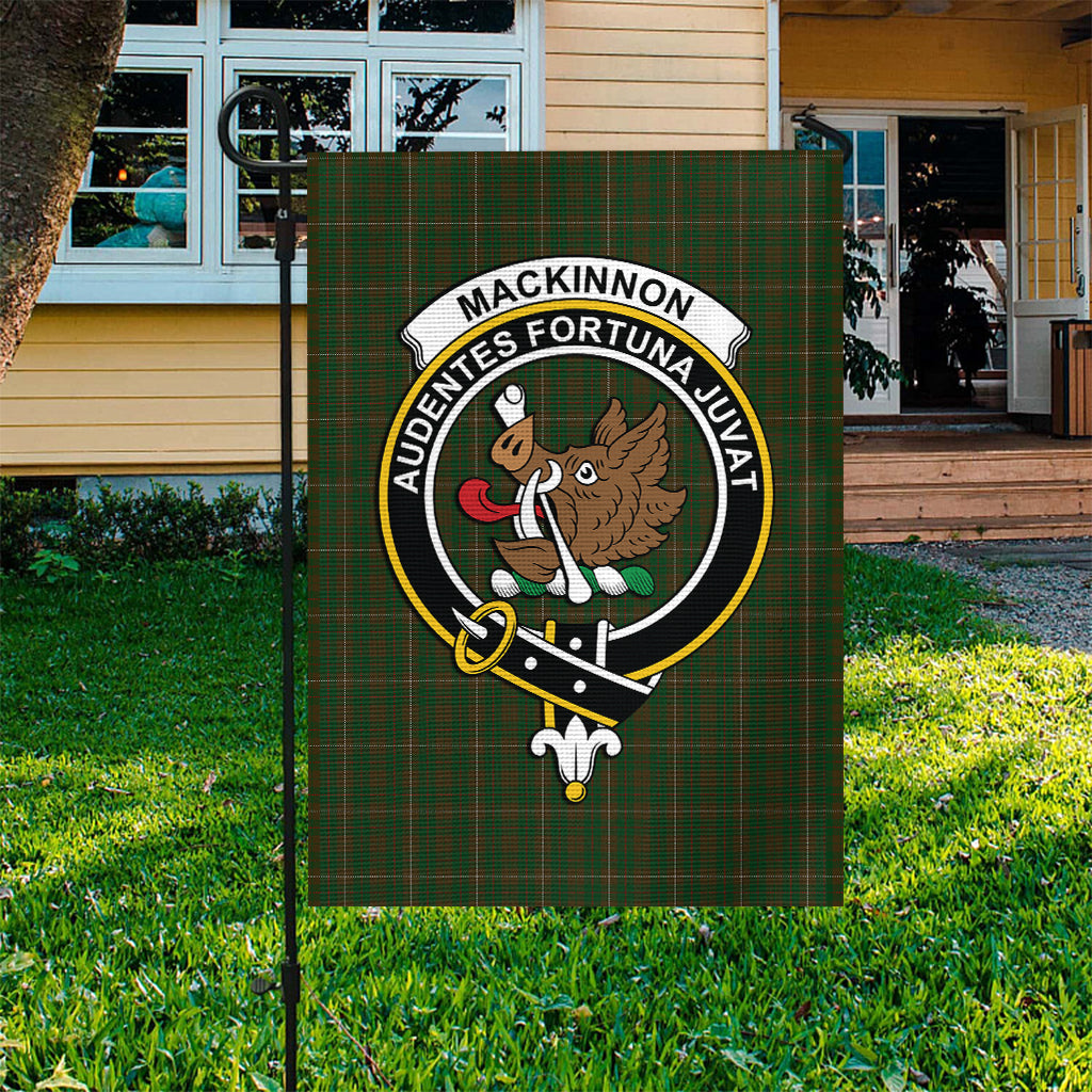 mackinnon-hunting-tartan-flag-with-family-crest