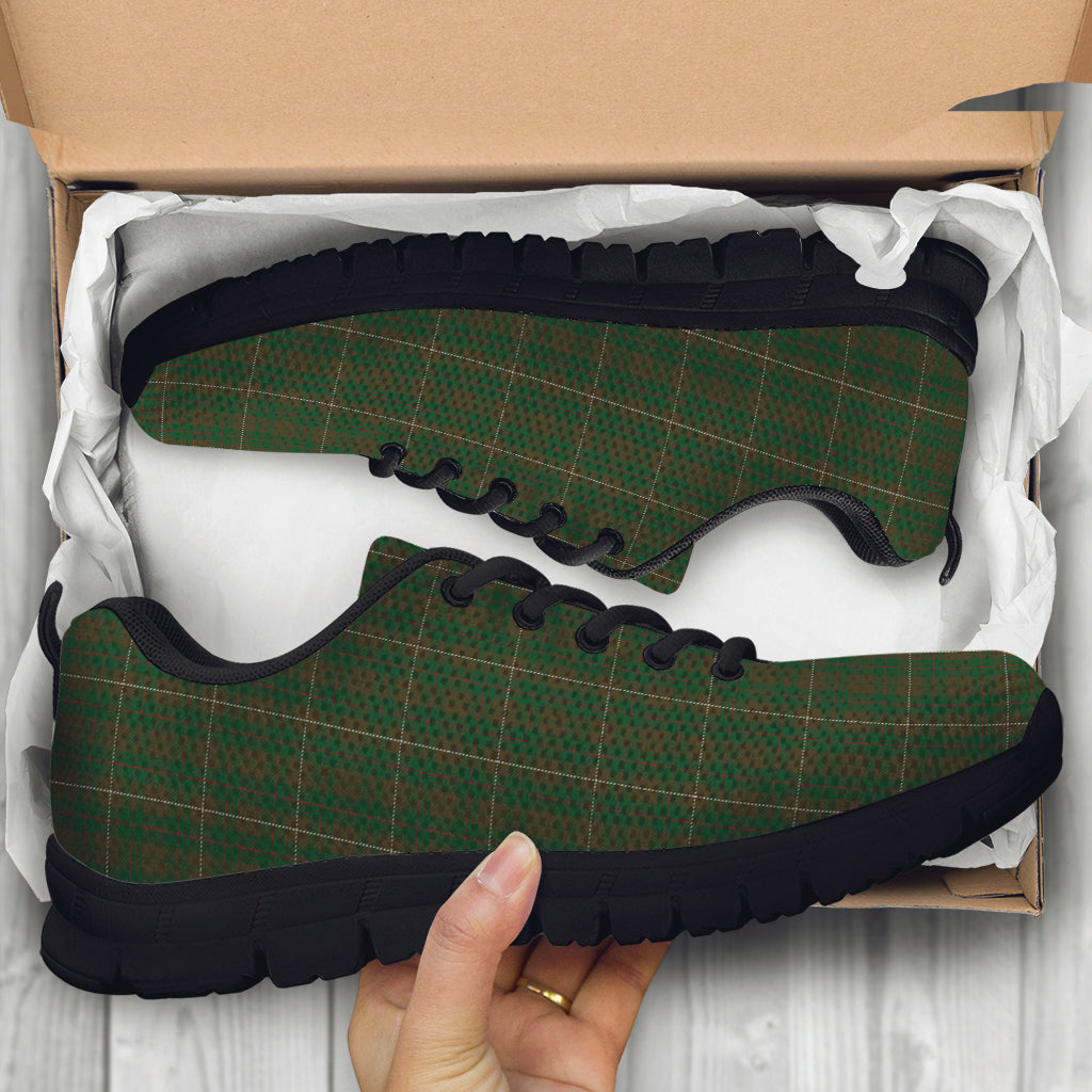 MacKinnon Hunting Tartan Sneakers - Tartan Vibes Clothing