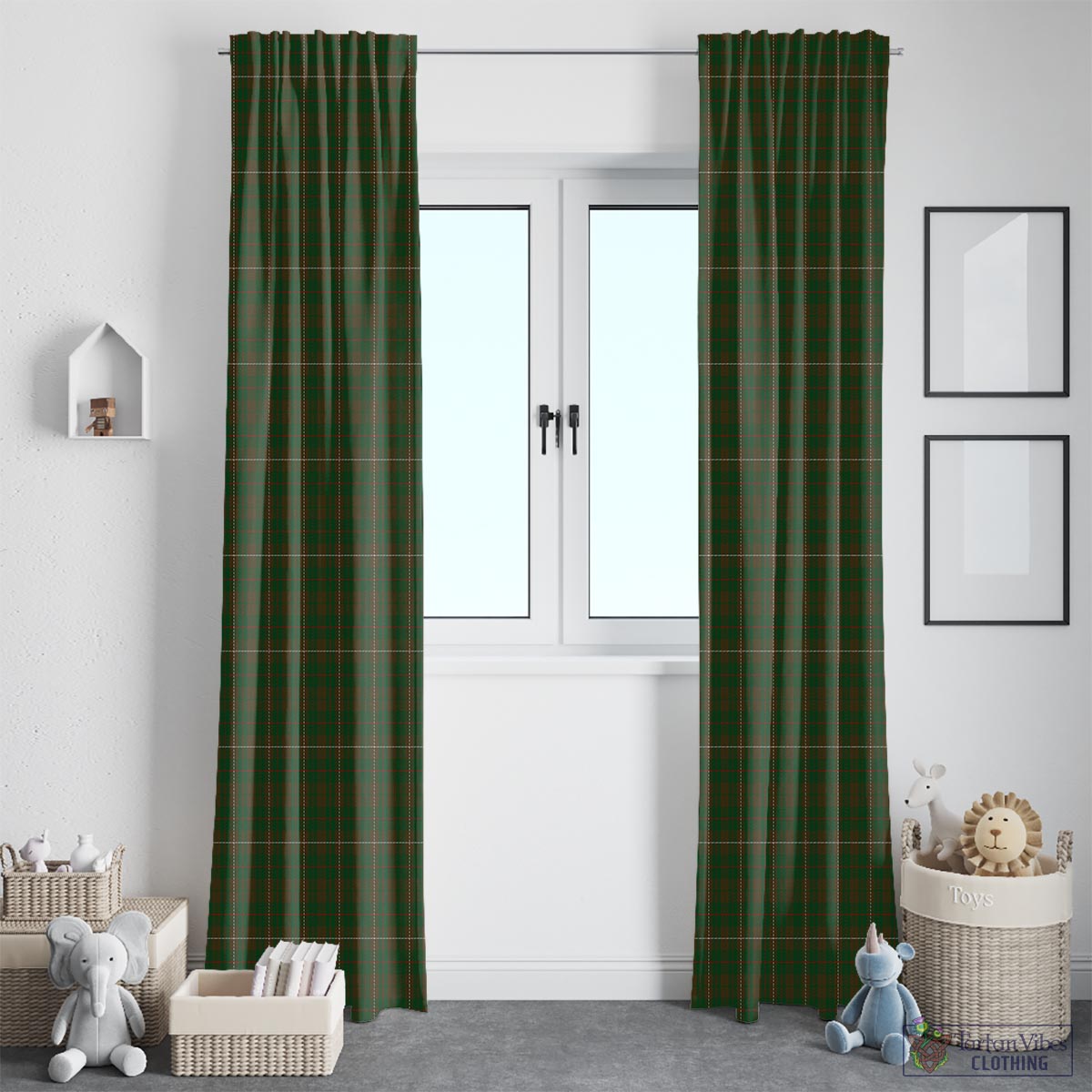 MacKinnon Hunting Tartan Window Curtain