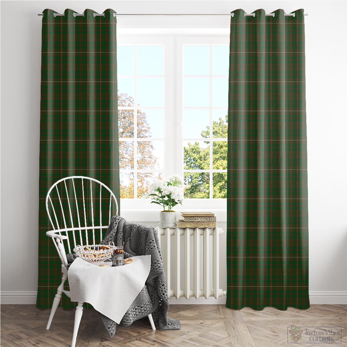 MacKinnon Hunting Tartan Window Curtain