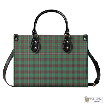 MacKinnon Hunting Ancient Tartan Luxury Leather Handbags