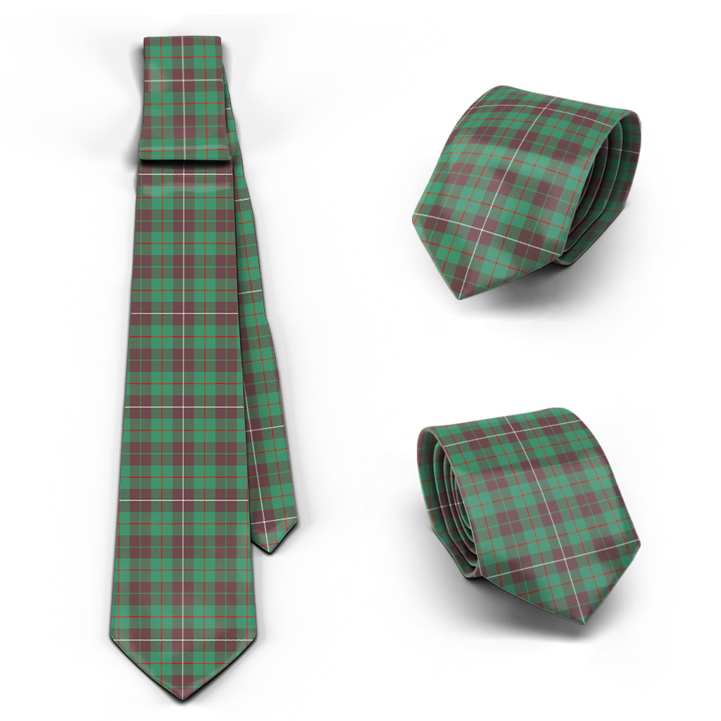 MacKinnon Hunting Ancient Tartan Classic Necktie Necktie One Size - Tartan Vibes Clothing