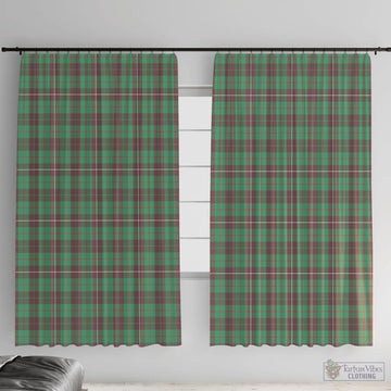 MacKinnon Hunting Ancient Tartan Window Curtain