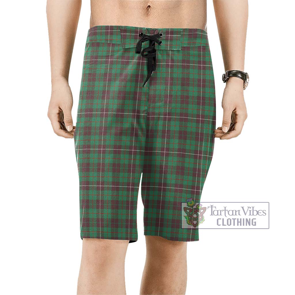 MacKinnon Hunting Ancient Tartan Men's Board Shorts Men - Tartan Vibes Clothing