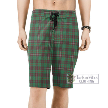 MacKinnon Hunting Ancient Tartan Men's Board Shorts