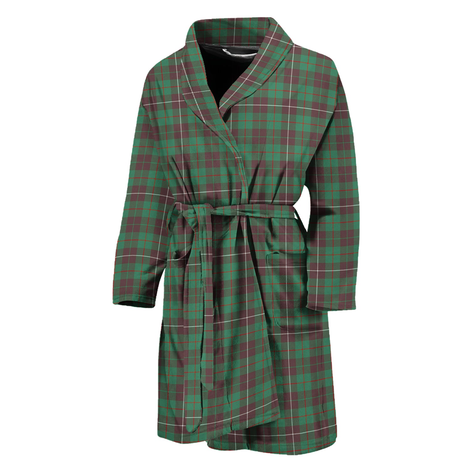 MacKinnon Hunting Ancient Tartan Bathrobe - Tartan Vibes Clothing