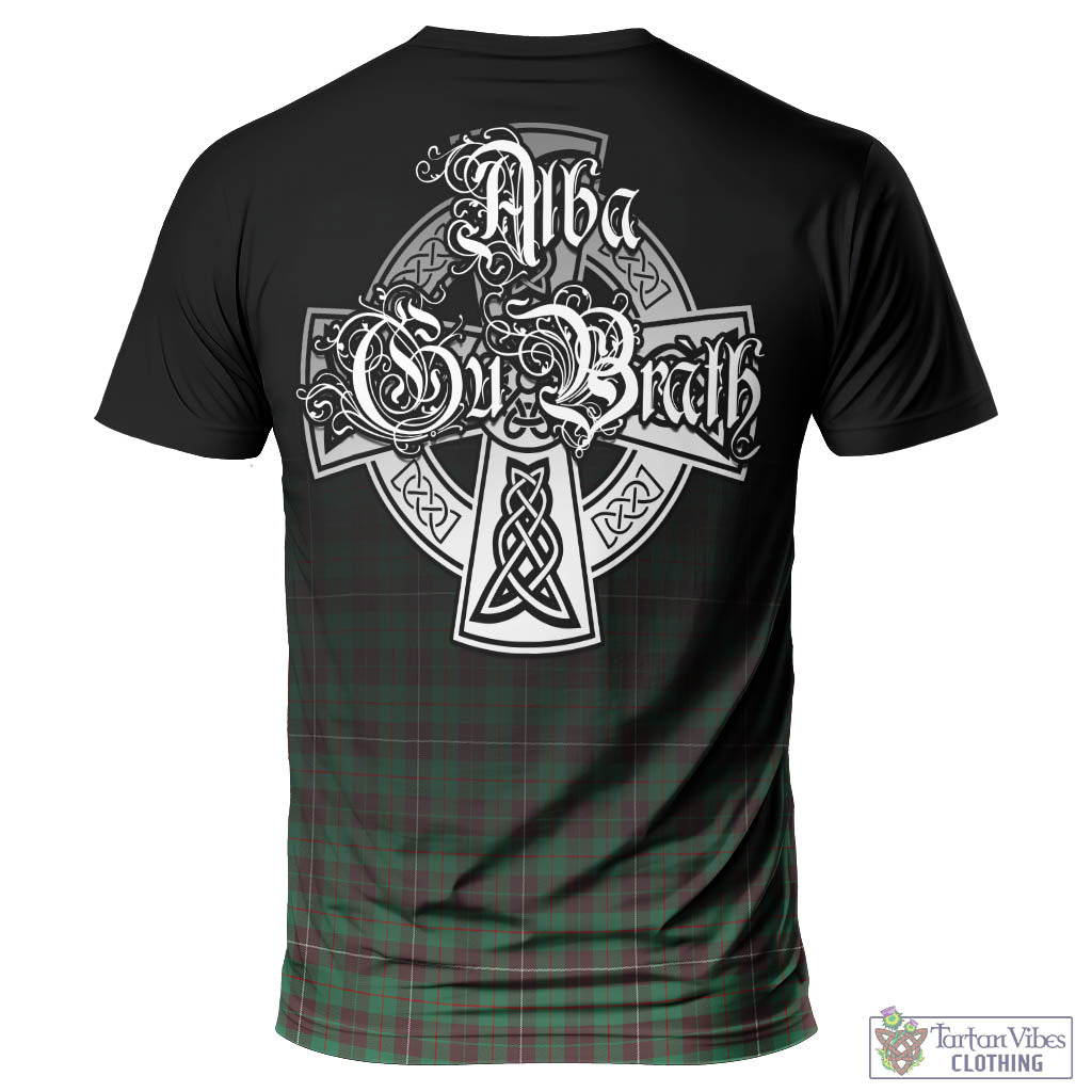 Tartan Vibes Clothing MacKinnon Hunting Ancient Tartan T-Shirt Featuring Alba Gu Brath Family Crest Celtic Inspired