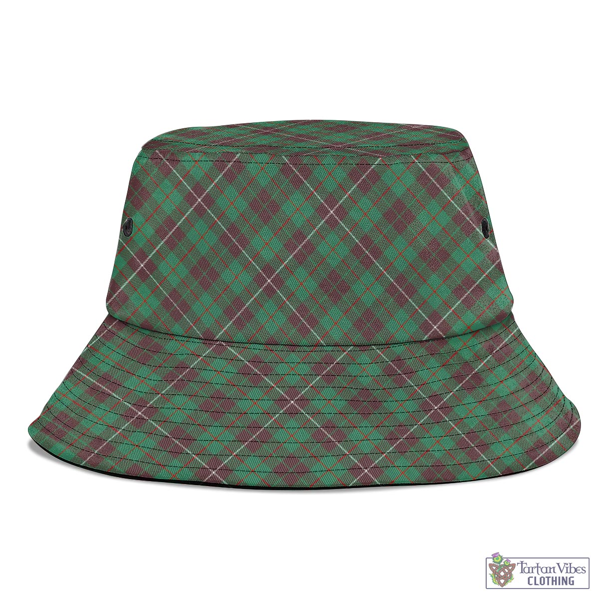 Tartan Vibes Clothing MacKinnon Hunting Ancient Tartan Bucket Hat