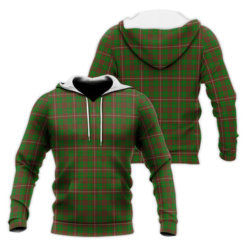 MacKinnon Hunting Modern Tartan Knitted Hoodie