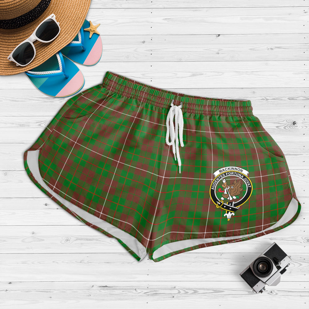 mackinnon-hunting-modern-tartan-womens-shorts-with-family-crest