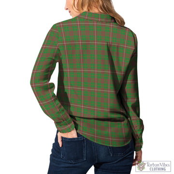 MacKinnon Hunting Modern Tartan Women's Casual Shirt