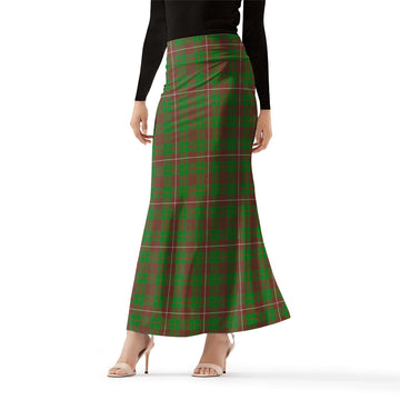 MacKinnon Hunting Modern Tartan Womens Full Length Skirt