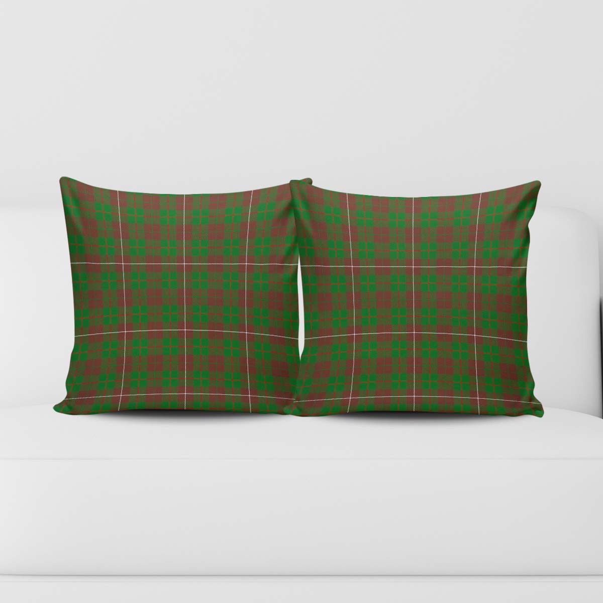 MacKinnon Hunting Modern Tartan Pillow Cover Square Pillow Cover - Tartanvibesclothing