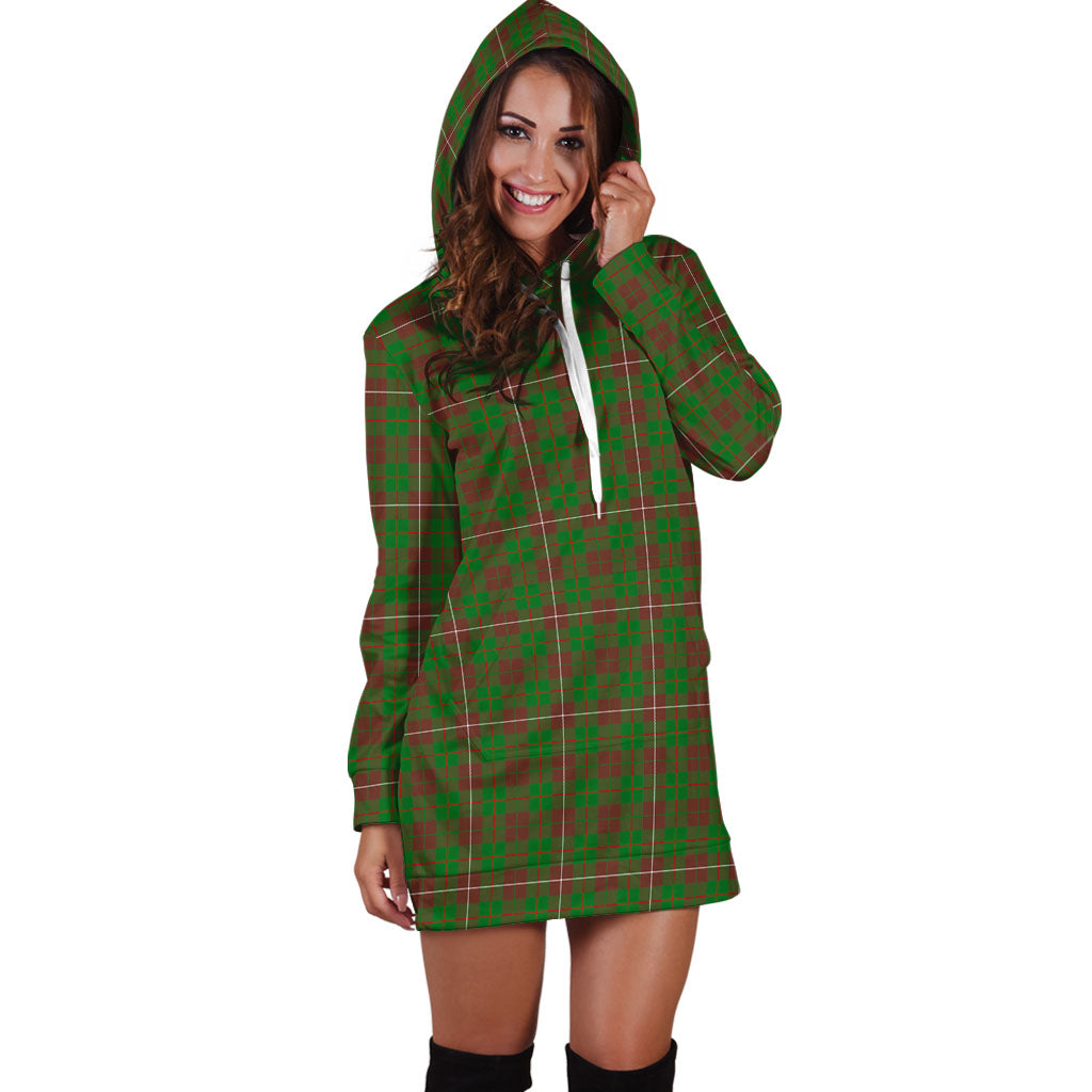 MacKinnon Hunting Modern Tartan Hoodie Dress - Tartan Vibes Clothing