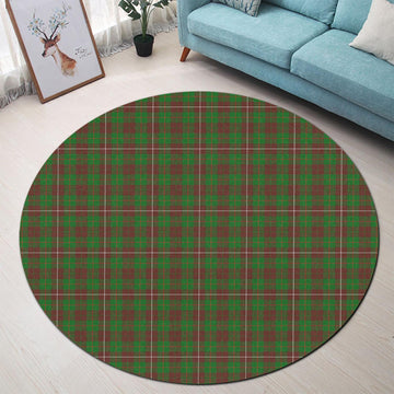 MacKinnon Hunting Modern Tartan Round Rug