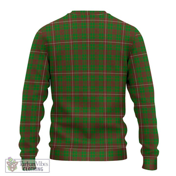 MacKinnon Hunting Modern Tartan Ugly Sweater with Family Crest DNA In Me Style