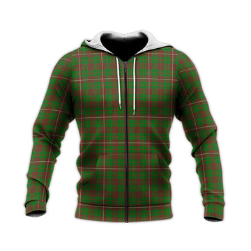 MacKinnon Hunting Modern Tartan Knitted Hoodie