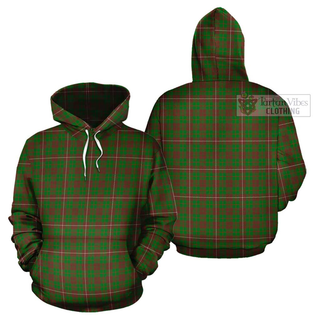 MacKinnon Hunting Modern Tartan Cotton Hoodie Pullover Hoodie - Tartan Vibes Clothing