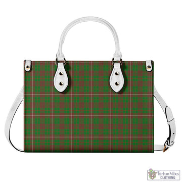 MacKinnon Hunting Modern Tartan Luxury Leather Handbags