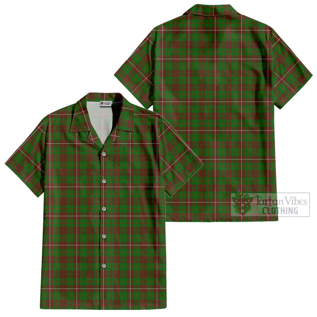 MacKinnon Hunting Modern Tartan Cotton Hawaiian Shirt Kid - Tartanvibesclothing Shop