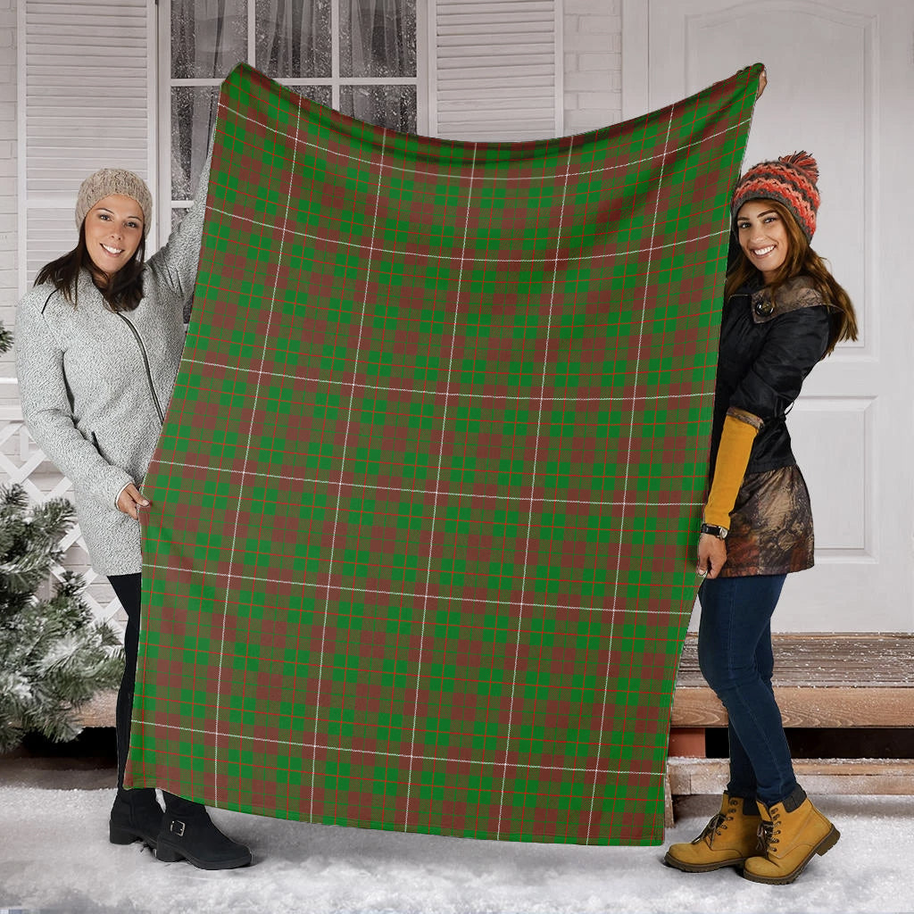 MacKinnon Hunting Modern Tartan Blanket - Tartan Vibes Clothing