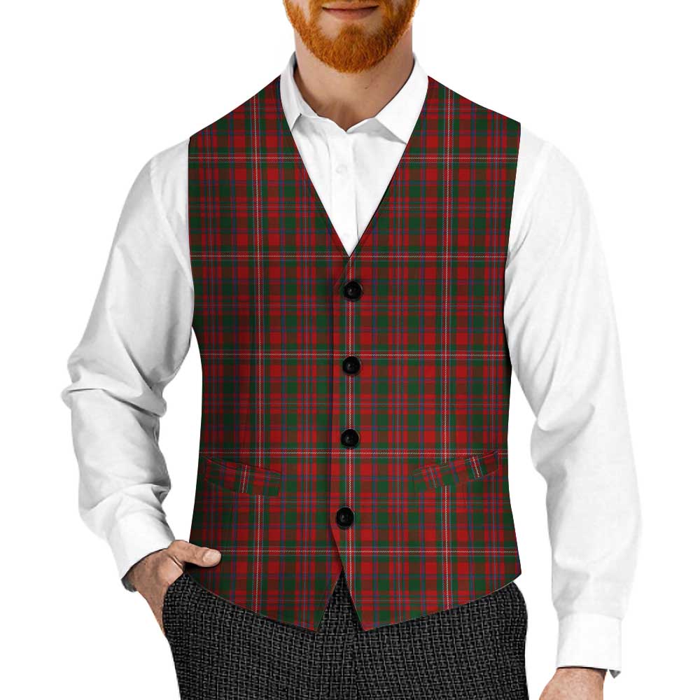 Tartan Vibes Clothing MacKinnon (McKinnon) Tartan Men's Sleeveless Suit Vest