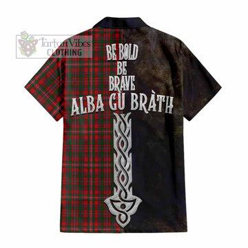 MacKinnon (McKinnon) Tartan Family Crest Hawaiian Shirt Alba Gu Brath Be Brave Lion Ancient Style - Tartan Vibes Clothing