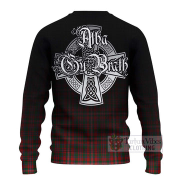 MacKinnon (McKinnon) Tartan Ugly Sweater Featuring Alba Gu Brath Family Crest Celtic Inspired