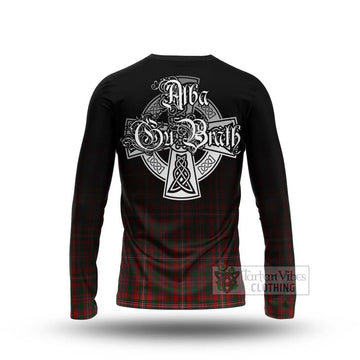 MacKinnon (McKinnon) Tartan Long Sleeve T-Shirt Featuring Alba Gu Brath Family Crest Celtic Inspired