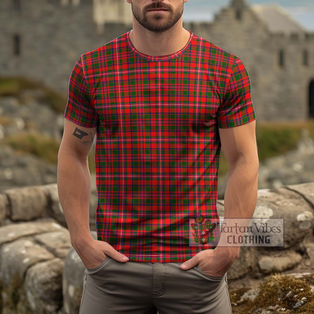 MacKinnon Modern Tartan Cotton T-Shirt Men's Shirt - Tartanvibesclothing Shop