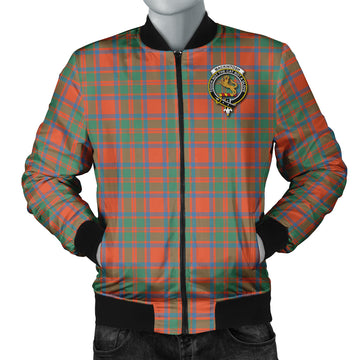 MacKintosh Ancient Tartan Bomber Jacket with Family Crest