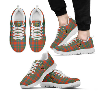 MacKintosh Ancient Tartan Sneakers with Family Crest