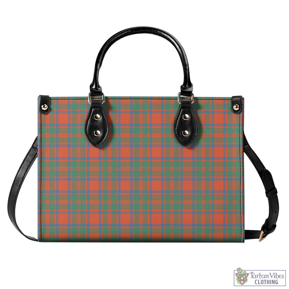 Tartan Vibes Clothing MacKintosh Ancient Tartan Luxury Leather Handbags