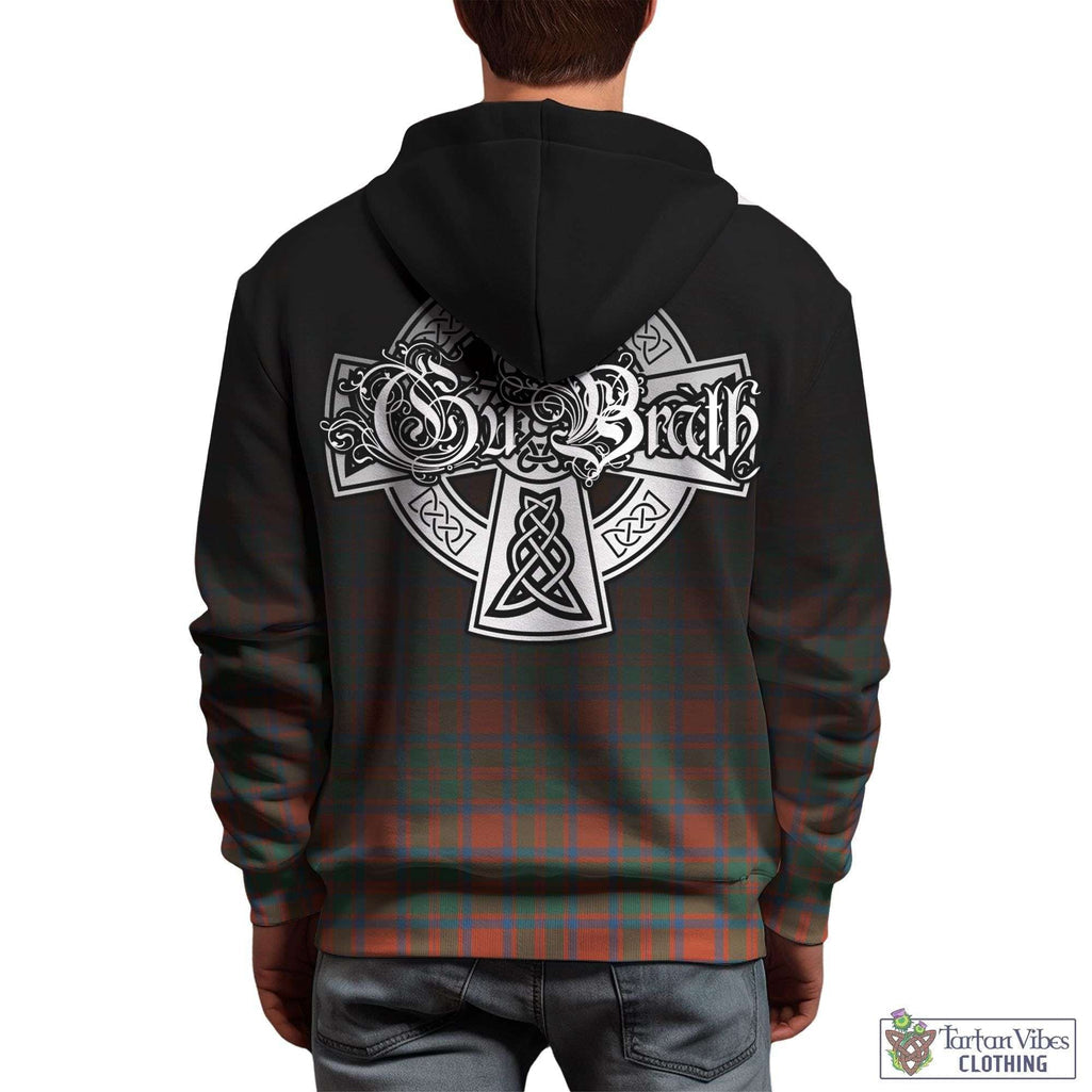 Tartan Vibes Clothing MacKintosh Ancient Tartan Hoodie Featuring Alba Gu Brath Family Crest Celtic Inspired