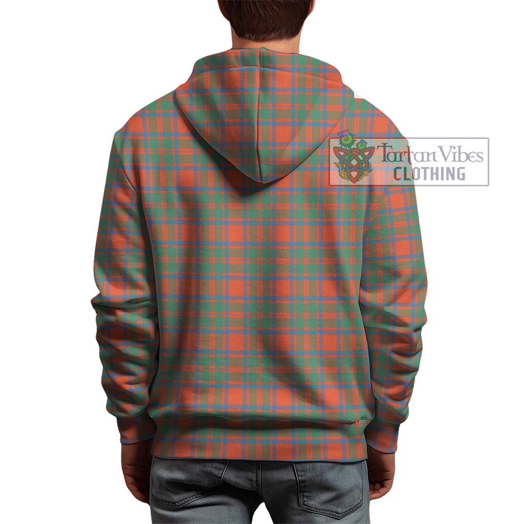 MacKintosh Ancient Tartan Hoodie with Family Crest DNA In Me Style - Tartanvibesclothing Shop