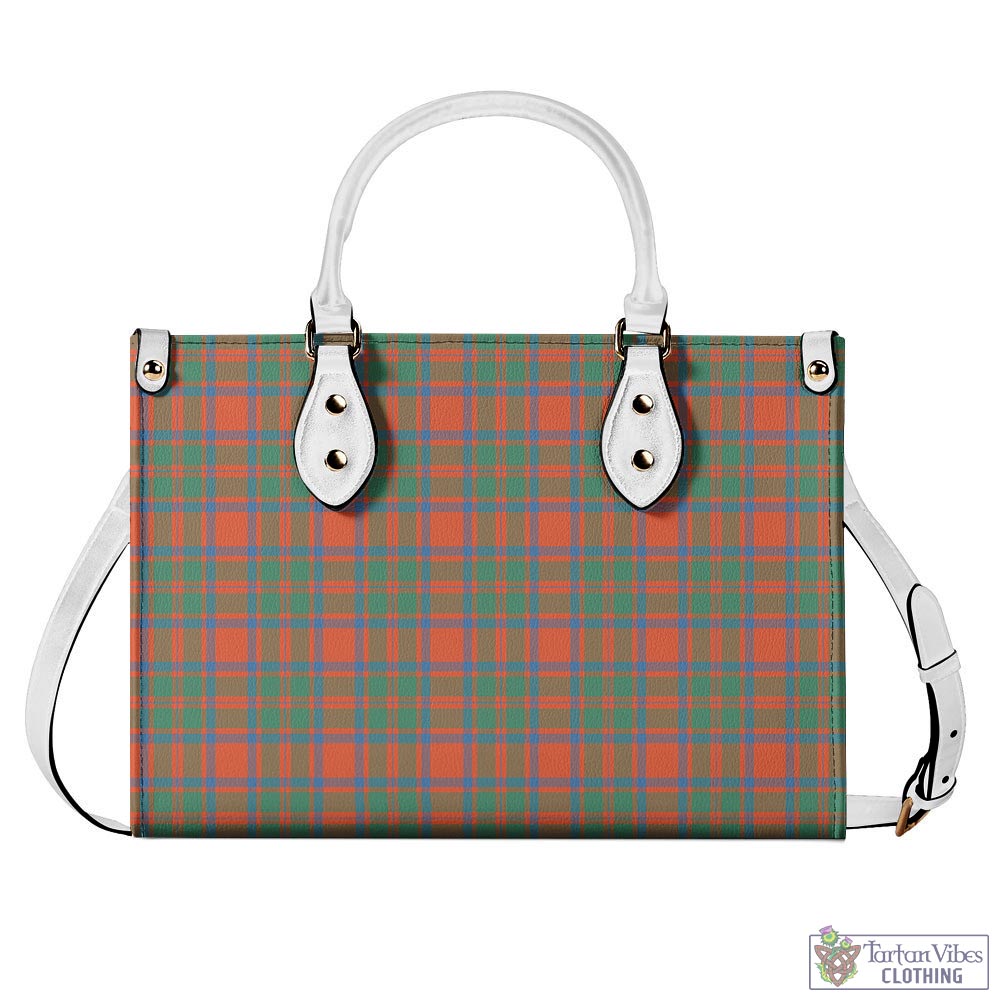 Tartan Vibes Clothing MacKintosh Ancient Tartan Luxury Leather Handbags