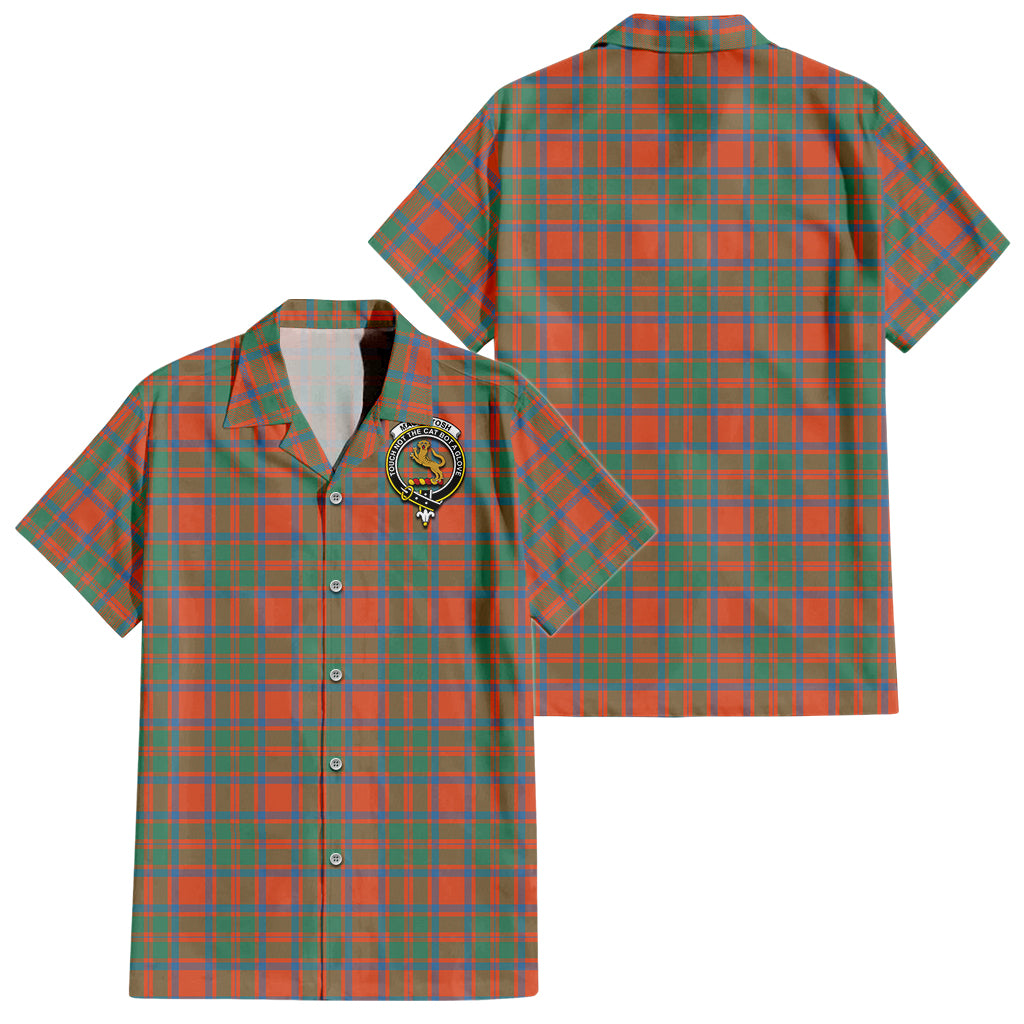 mackintosh-ancient-tartan-short-sleeve-button-down-shirt-with-family-crest