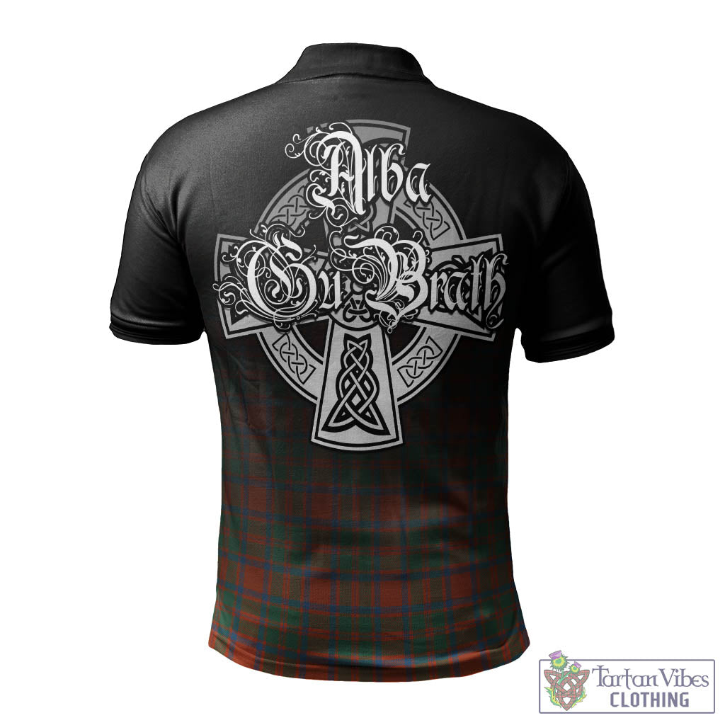 Tartan Vibes Clothing MacKintosh Ancient Tartan Polo Shirt Featuring Alba Gu Brath Family Crest Celtic Inspired