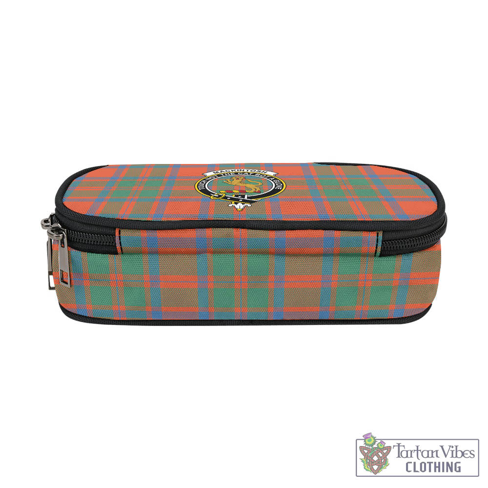 Tartan Vibes Clothing MacKintosh Ancient Tartan Pen and Pencil Case with Family Crest