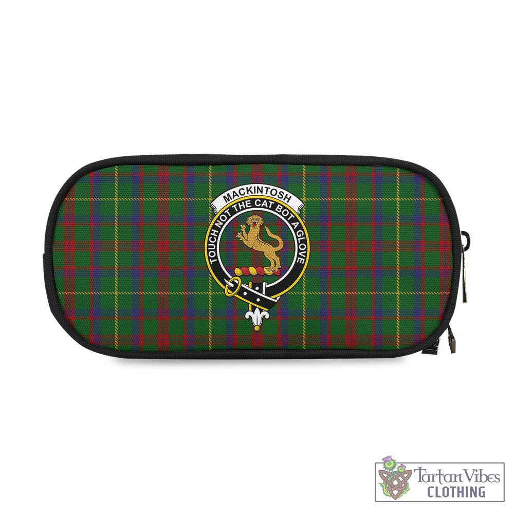 Tartan Vibes Clothing MacKintosh Hunting Tartan Pen and Pencil Case with Family Crest