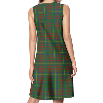 MacKintosh Hunting Tartan Womens Casual Dresses