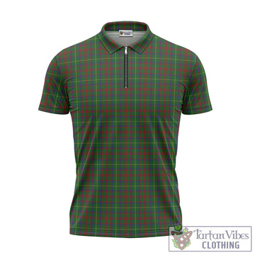 MacKintosh Hunting Tartan Zipper Polo Shirt