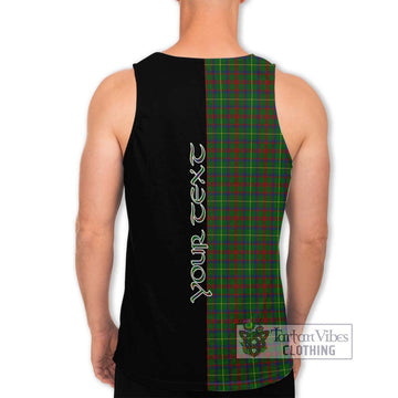 MacKintosh Hunting Tartan Men's Tank Top with Family Crest and Half Of Me Style