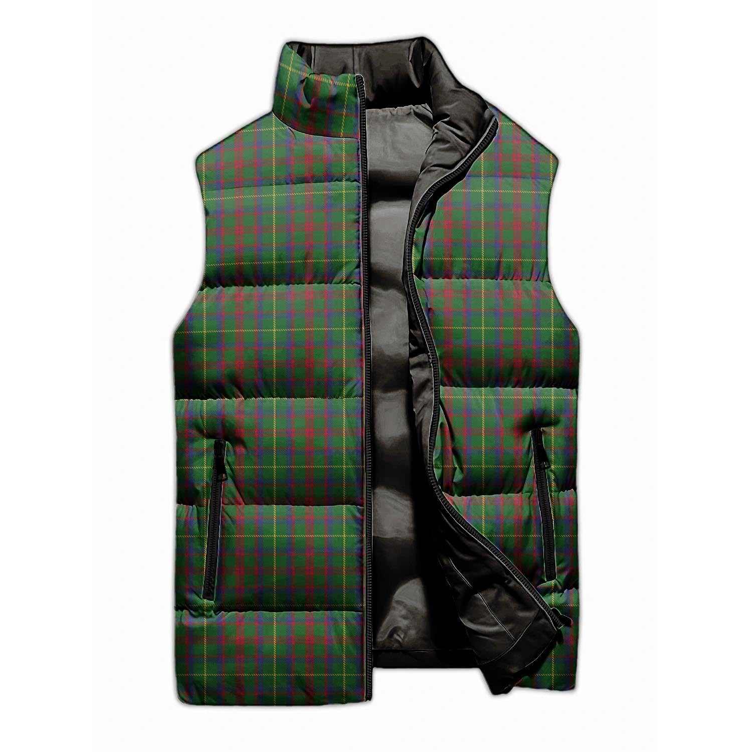 MacKintosh Hunting Tartan Sleeveless Puffer Jacket - Tartanvibesclothing