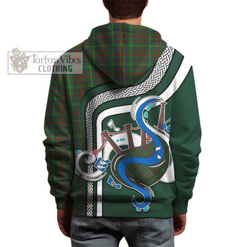 MacKintosh Hunting Tartan Hoodie with Epic Bagpipe Style