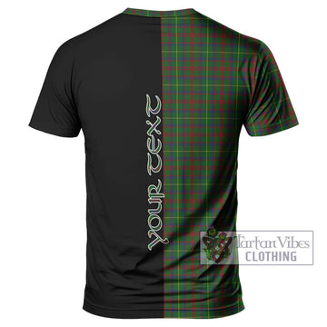 MacKintosh Hunting Tartan T-Shirt with Family Crest and Half Of Me Style