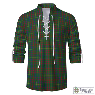 MacKintosh Hunting Tartan Men's Scottish Traditional Jacobite Ghillie Kilt Shirt