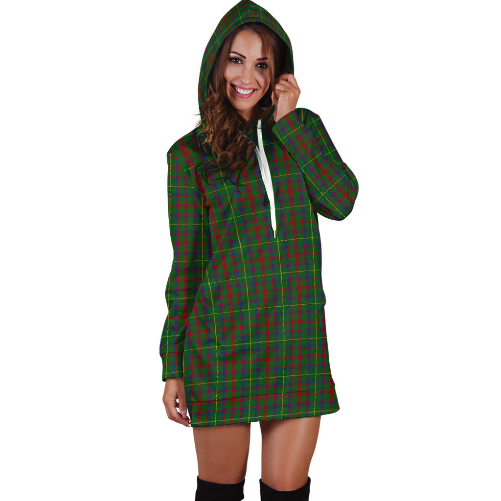 MacKintosh Hunting Tartan Hoodie Dress - Tartan Vibes Clothing